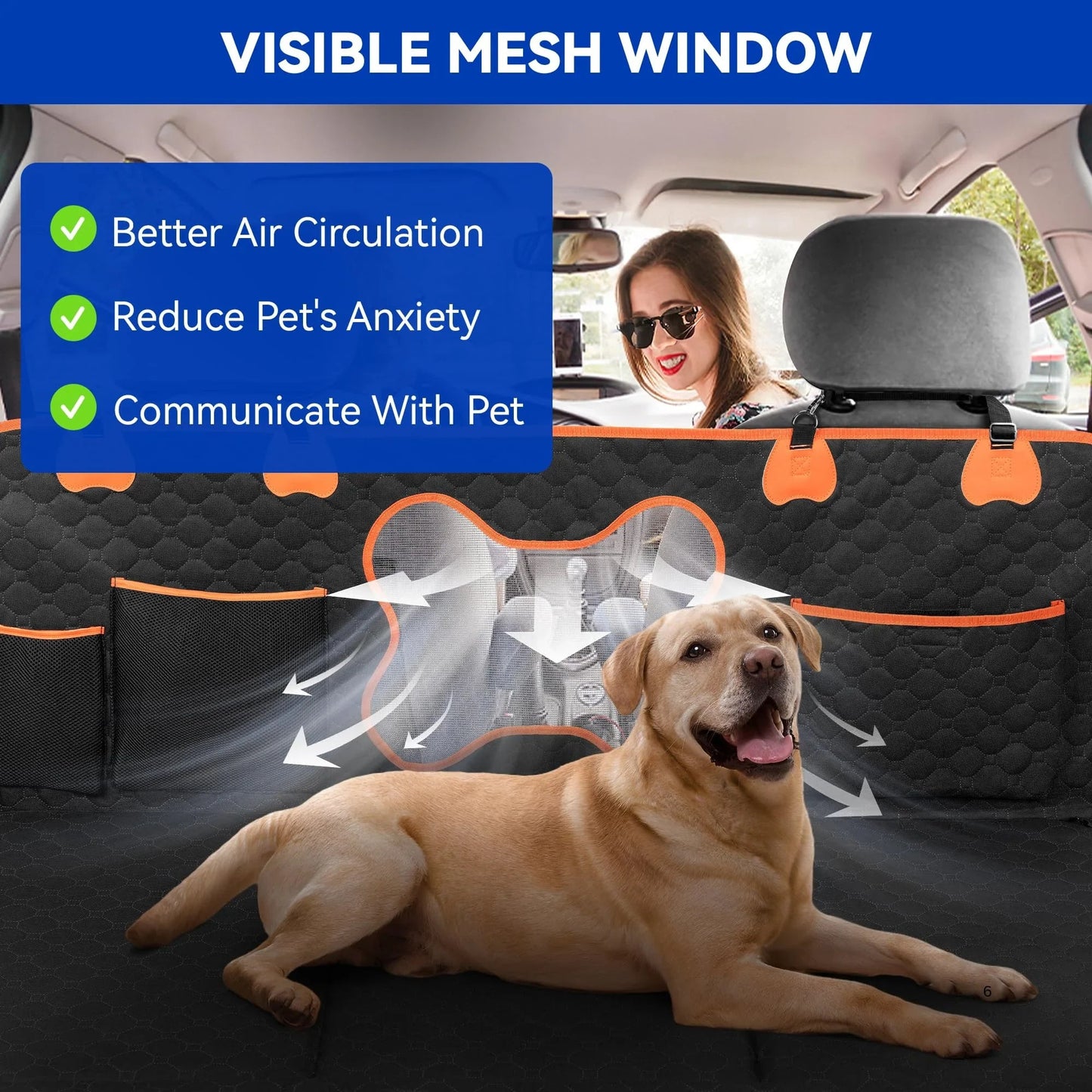 The Miracle Brands – Heavy-Duty Dog Car Seat Cover, 400 lbs Support, Waterproof Hard Bottom themiraclebrands.com
