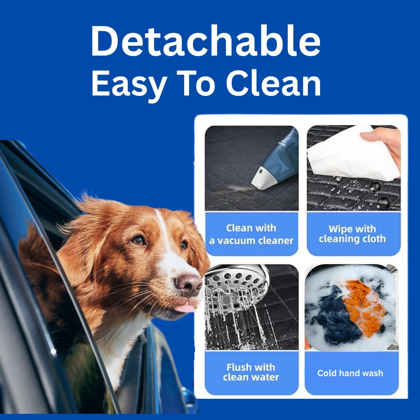 The Miracle Brands – Heavy-Duty Dog Car Seat Cover, 400 lbs Support, Waterproof Hard Bottom themiraclebrands.com
