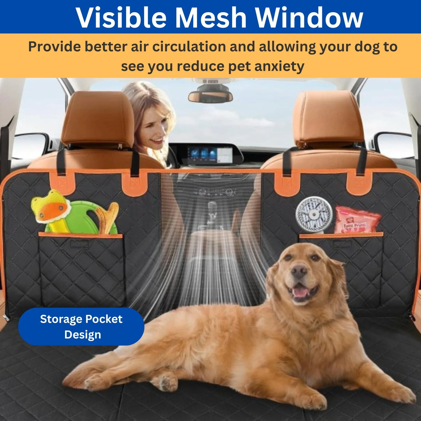 The Miracle Brands – Heavy-Duty Dog Car Seat Cover, 400 lbs Support, Waterproof Hard Bottom themiraclebrands.com