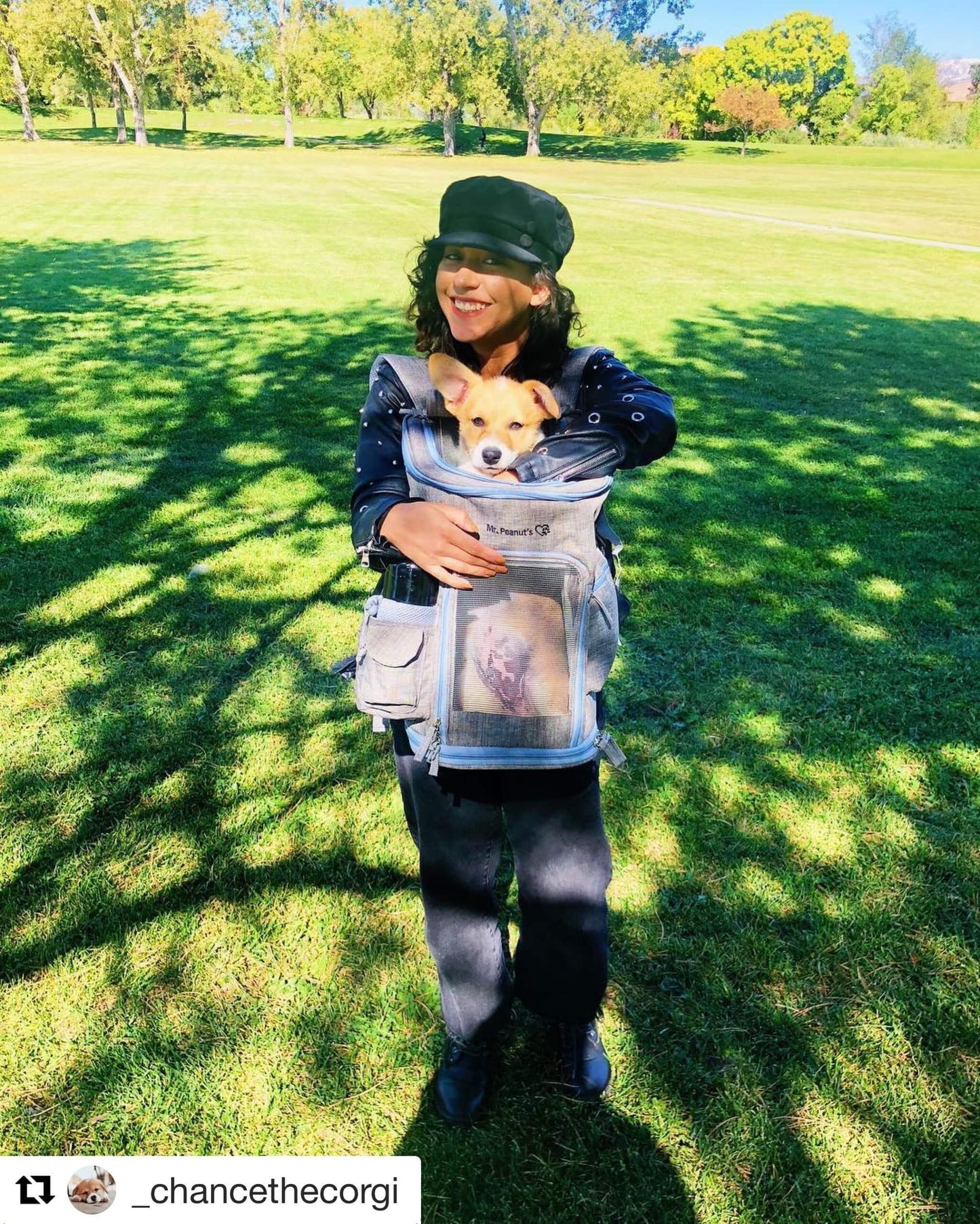 Mr. Peanut's Vancouver Series Backpack Pet Carrier for Smaller Cats and Dogs Mr. Peanut's Pet Carriers