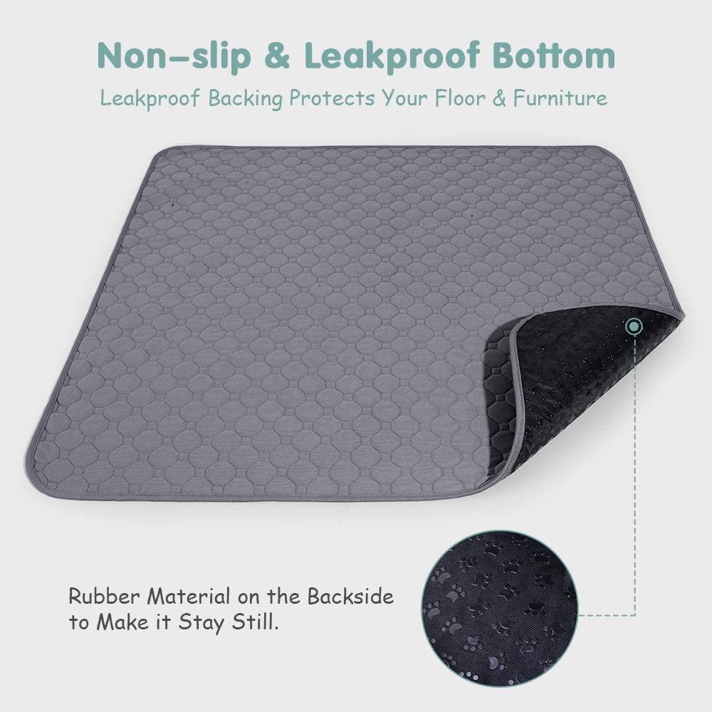 Mr. Peanut's Washable Reusable Pee Pads - Set of 3 - Thermal Waterproof and Leakproof Pet Carrier Comfort Mat - Available in 2 Sizes Mr. Peanut's Pet Carriers