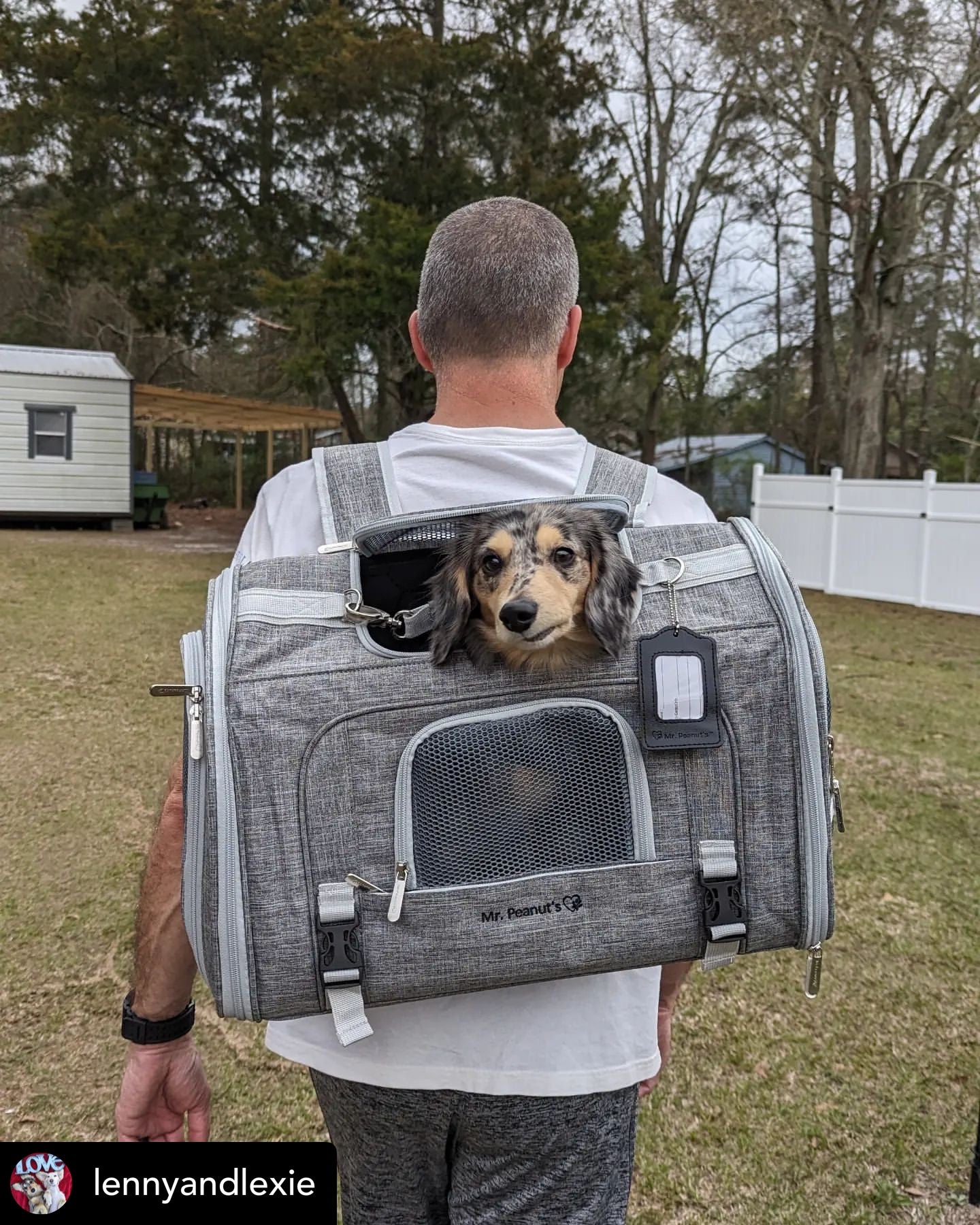 Mr. Peanut's Monterey Series Airline Compliant Horizontal Backpack Pet Carrier Mr. Peanut's Pet Carriers