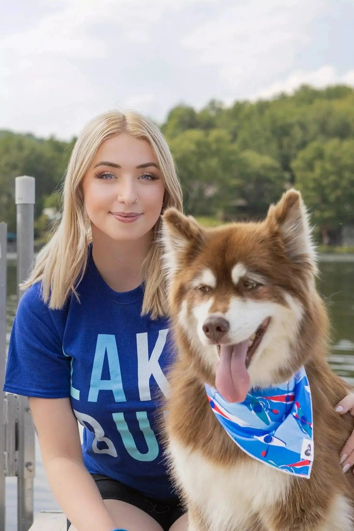 K9 Kayak Dog Bandana Aria the Fox