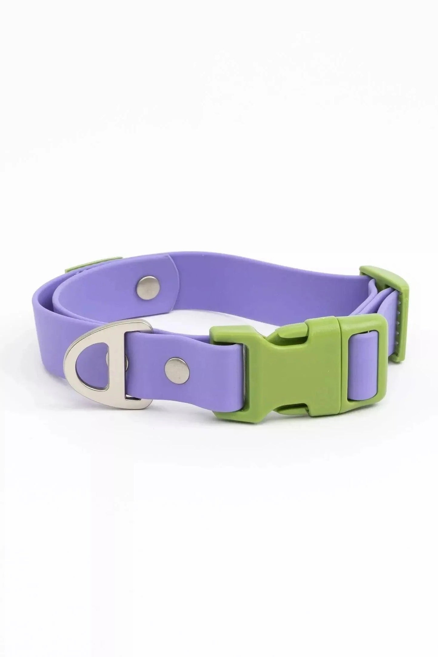Lavender Garden Waterproof Dog Collar Aria the Fox