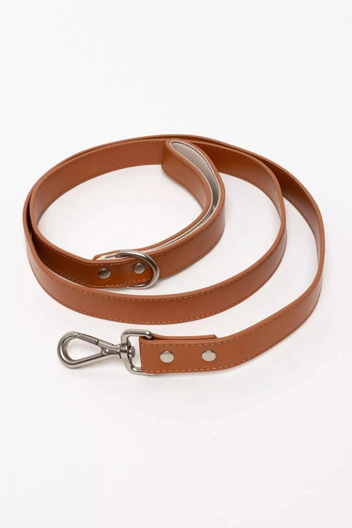 Sierra Sunrise Vegan Leather Dog Leash Aria the Fox