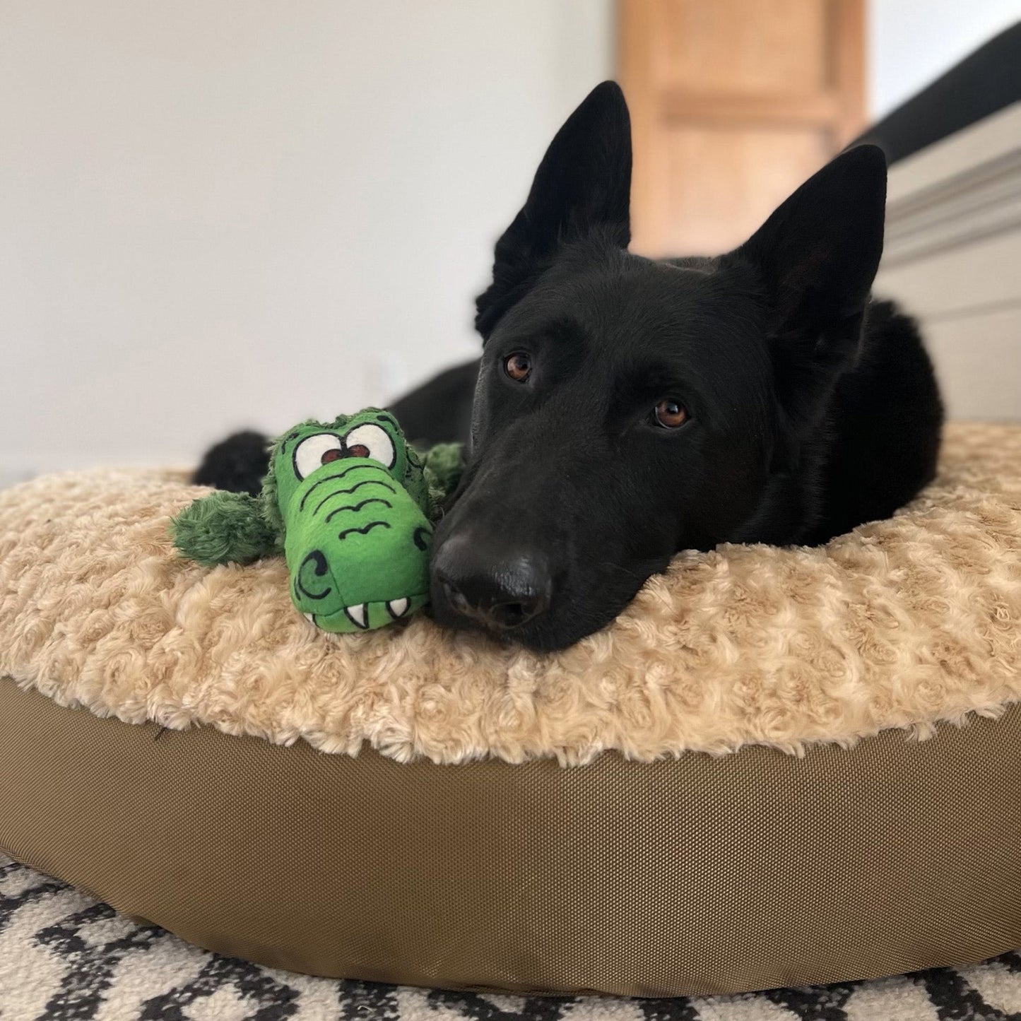 Dog Bed Round Base Furvana™ American Dog