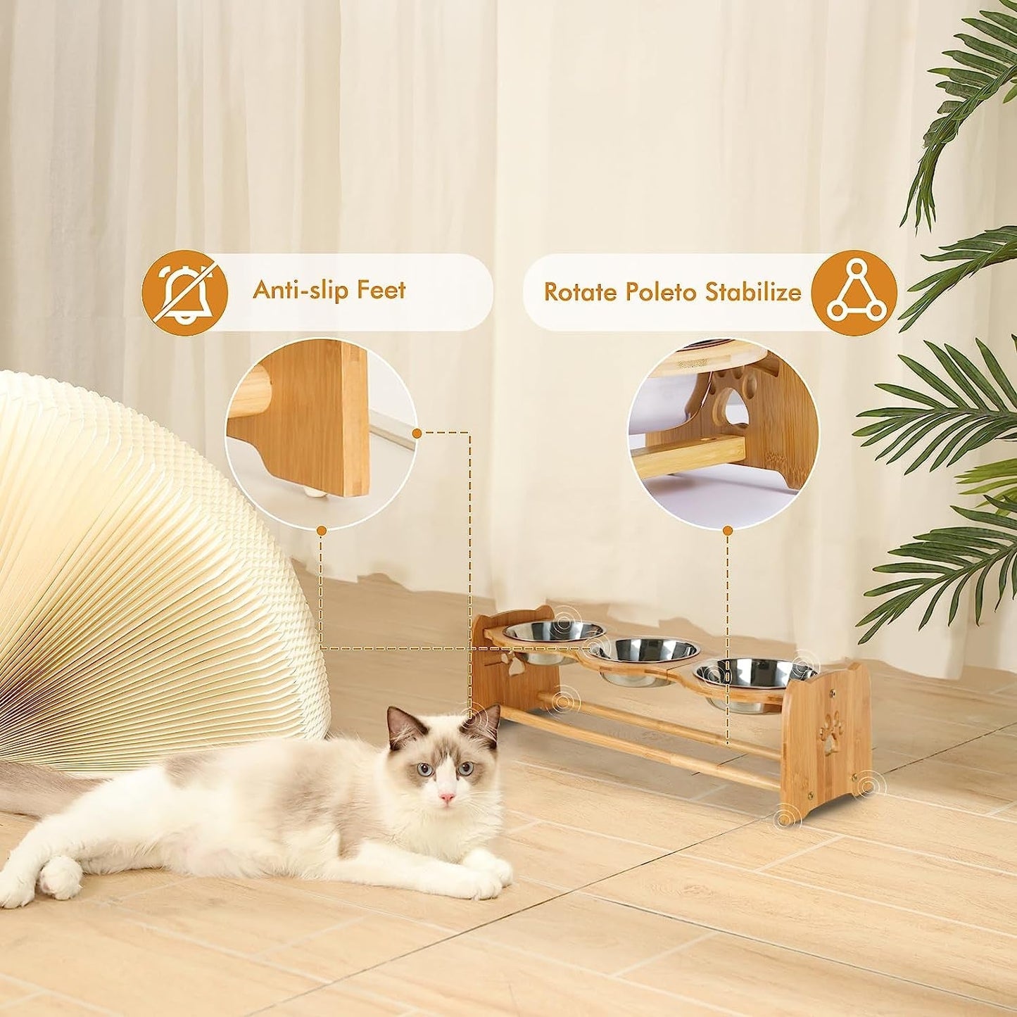Elevated Dog Bowls for Cats and Dogs MJ's Pet Closet