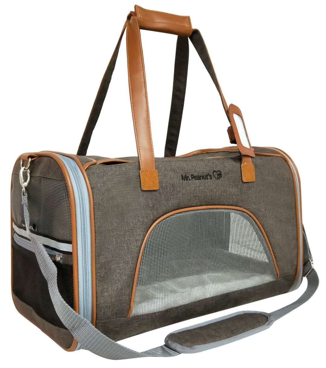 Mr. Peanut's Gold Series Big Apple XL Size Airline Compliant Expandable Pet Carrier Mr. Peanut's Pet Carriers