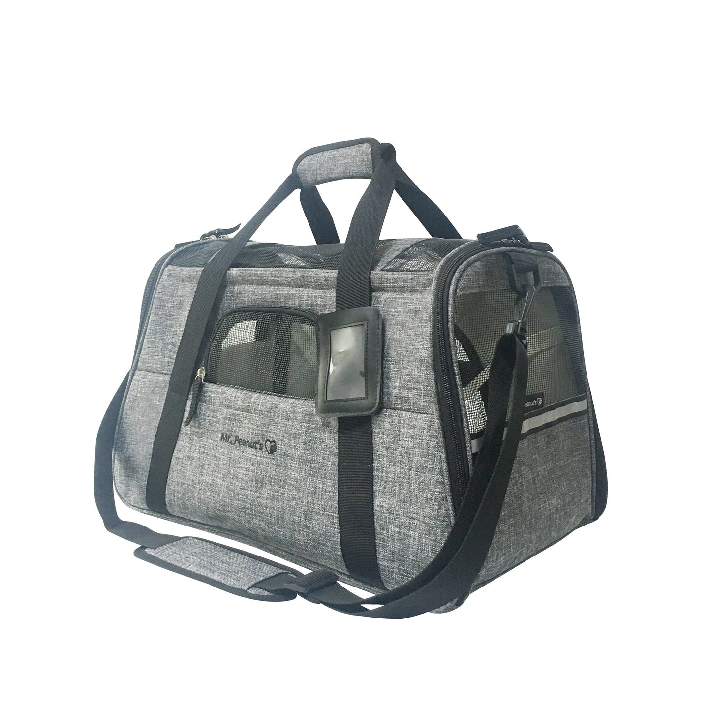 Mr. Peanut's Copper Series Airline Compliant Pet Carrier, Tall Profile Soft Sided Luxury Travel Tote Mr. Peanut's Pet Carriers