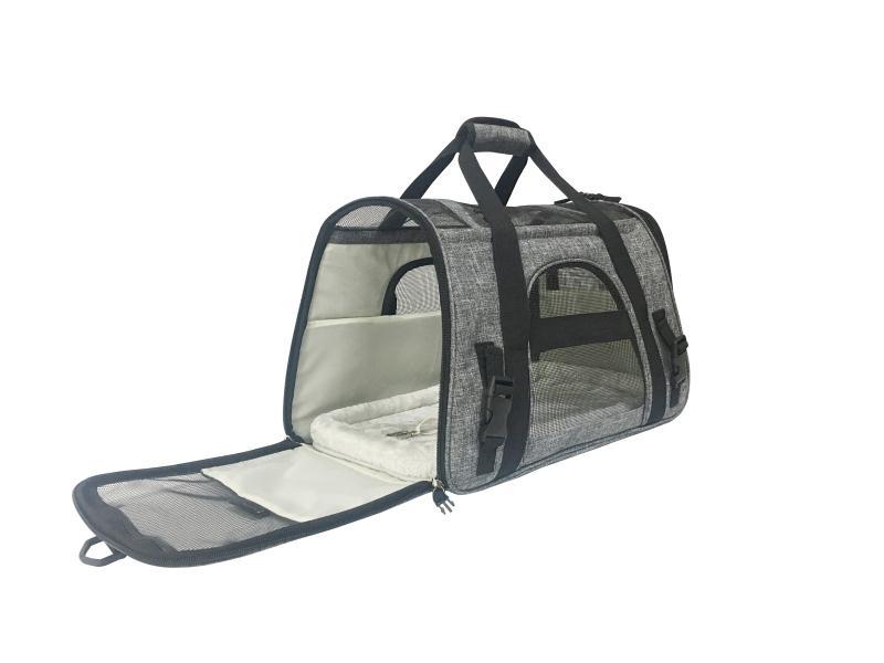 Mr. Peanut's Copper Series Airline Compliant Pet Carrier, Tall Profile Soft Sided Luxury Travel Tote Mr. Peanut's Pet Carriers