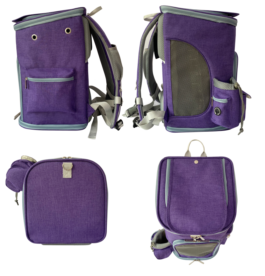 Mr. Peanut's Vancouver Series Backpack Pet Carrier for Smaller Cats and Dogs Mr. Peanut's Pet Carriers