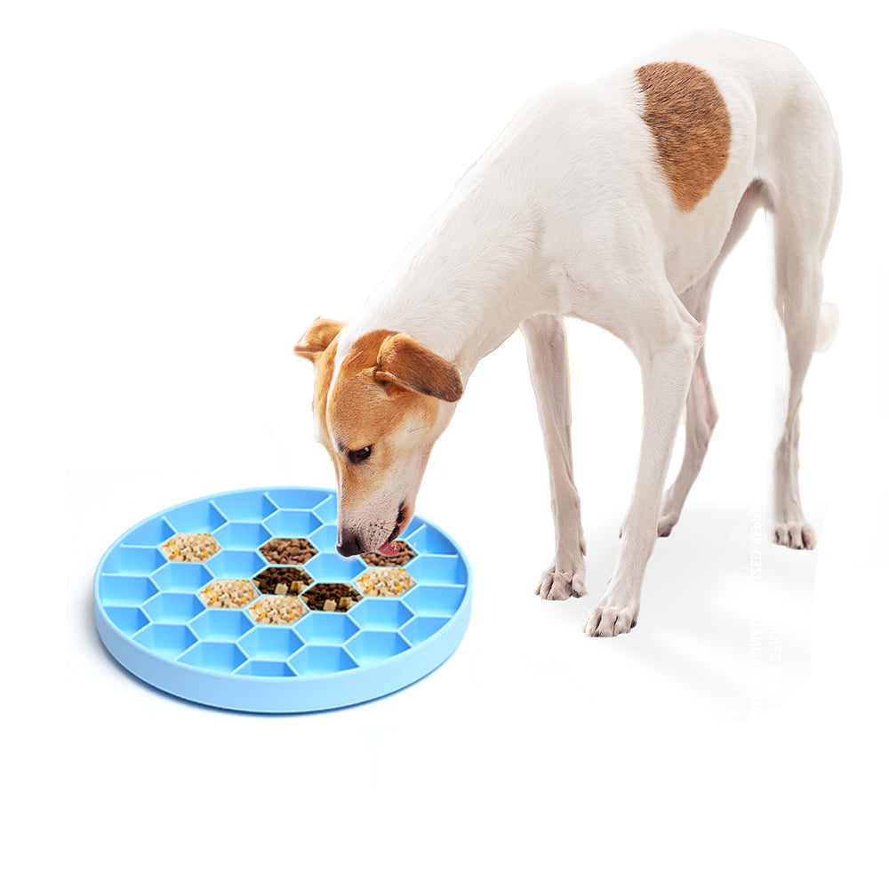 Mr. Peanut's Silicone Slow Feeder Dog Bowl Mr. Peanut's Pet Carriers