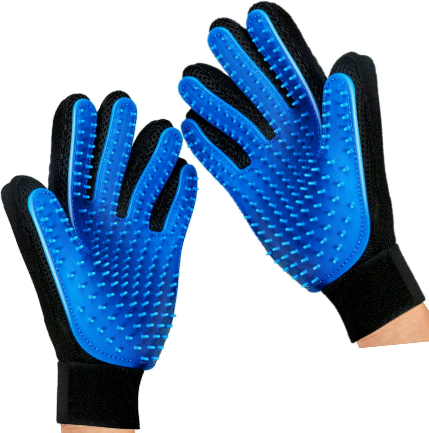 Mr. Peanut's 2 Pak HanD 259 Silicone Pins Pet Grooming Gloves Mr. Peanut's Pet Carriers