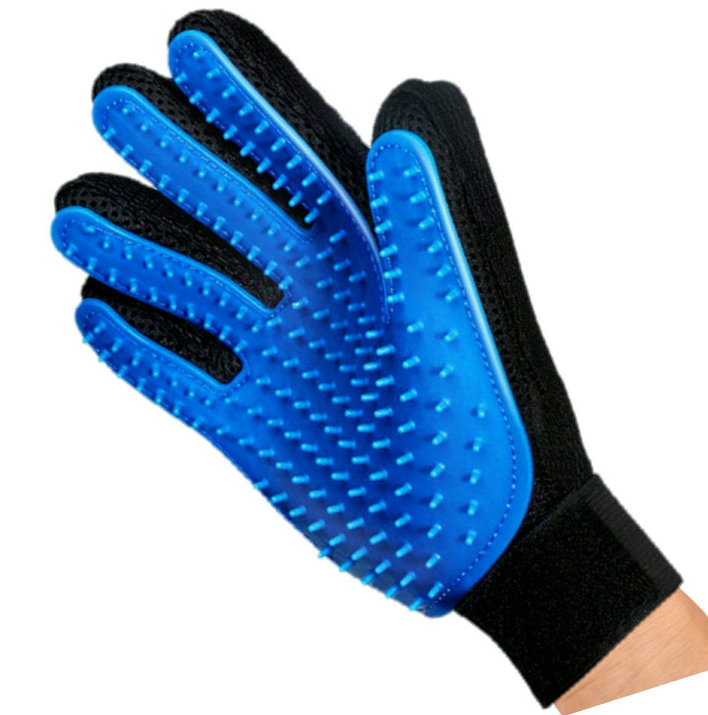 Mr. Peanut's 2 Pak HanD 259 Silicone Pins Pet Grooming Gloves Mr. Peanut's Pet Carriers
