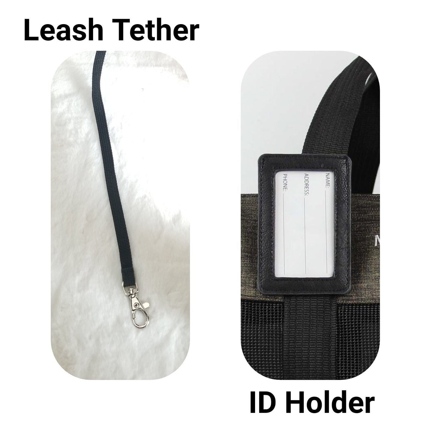Mr. Peanut's Rhodium Series Mini Size Soft Sided Pet Carrier - Note Sizing in Description Mr. Peanut's Pet Carriers