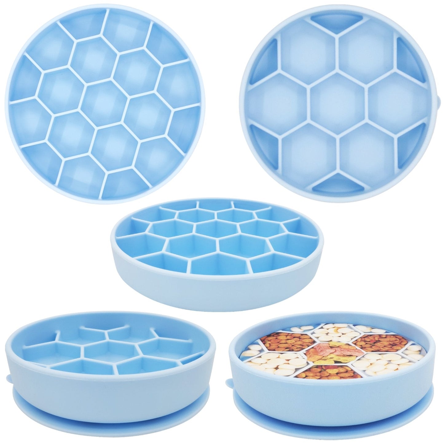 Mr. Peanut's Silicone Slow Feeder Dog Bowl Mr. Peanut's Pet Carriers