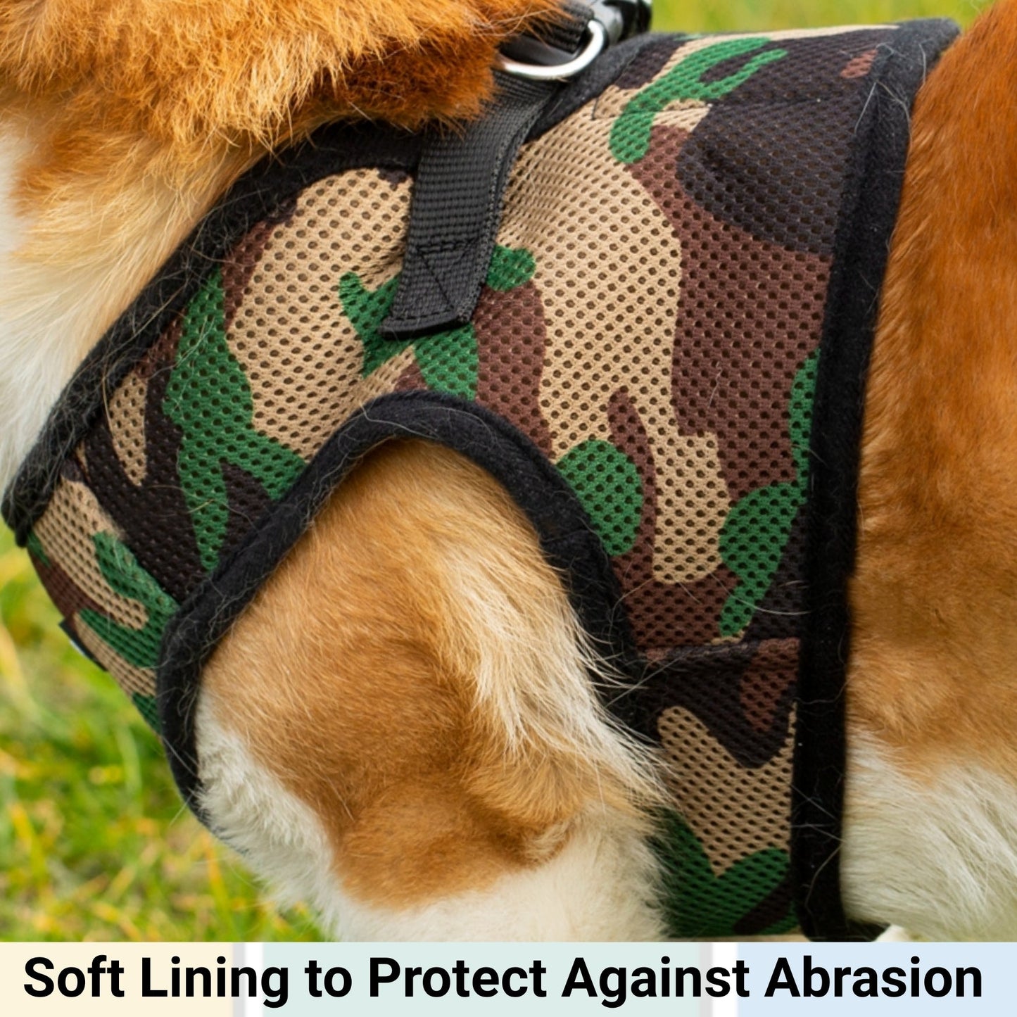 Mr. Peanut's PupTrek Harness and Leash Set, Small Dog/Cat Soft Mesh Step In Harness Vest Mr. Peanut's Pet Carriers