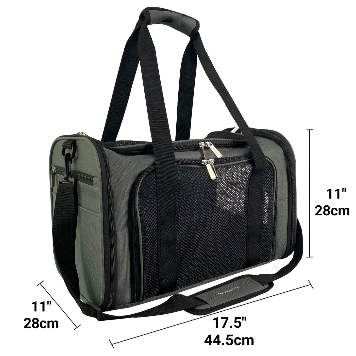 Mr. Peanut's Silver Series Airline Capable Soft Sided Pet Carrier Mr. Peanut's Pet Carriers