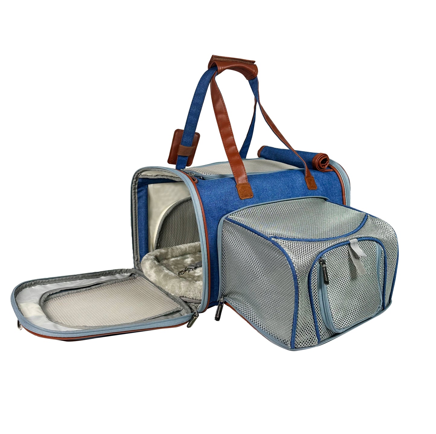 Mr. Peanut's Gold Series Standard Size Airline Compliant Expandable Pet Carrier Mr. Peanut's Pet Carriers