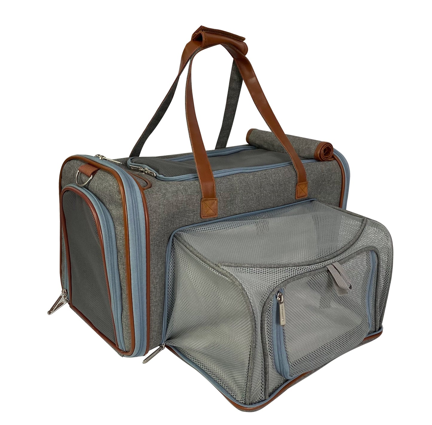 Mr. Peanut's Gold Series Big Apple XL Size Airline Compliant Double Expandable Pet Carrier Mr. Peanut's Pet Carriers