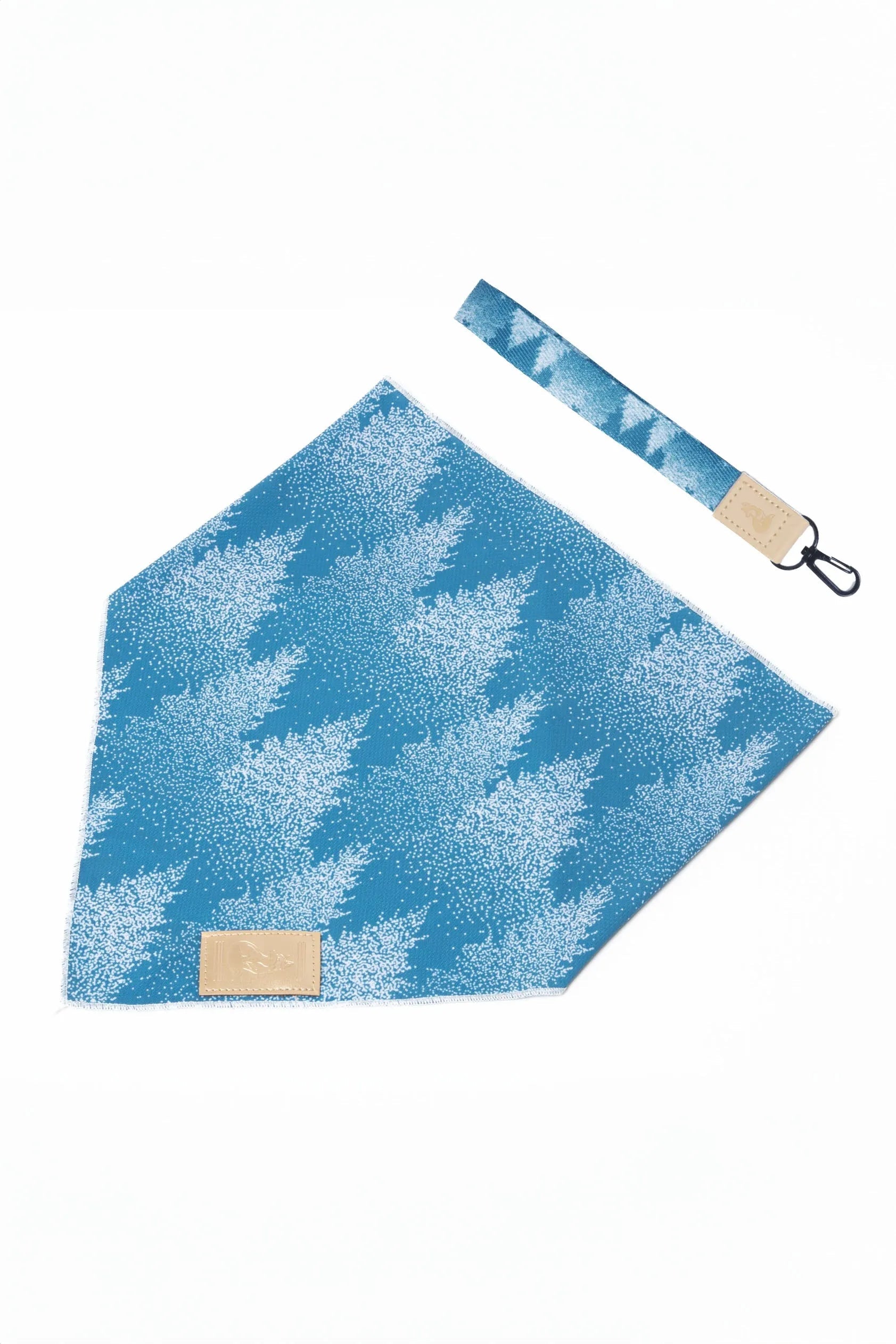 Siberian Spruce Dog Bandana & Matching Keychain Aria the Fox
