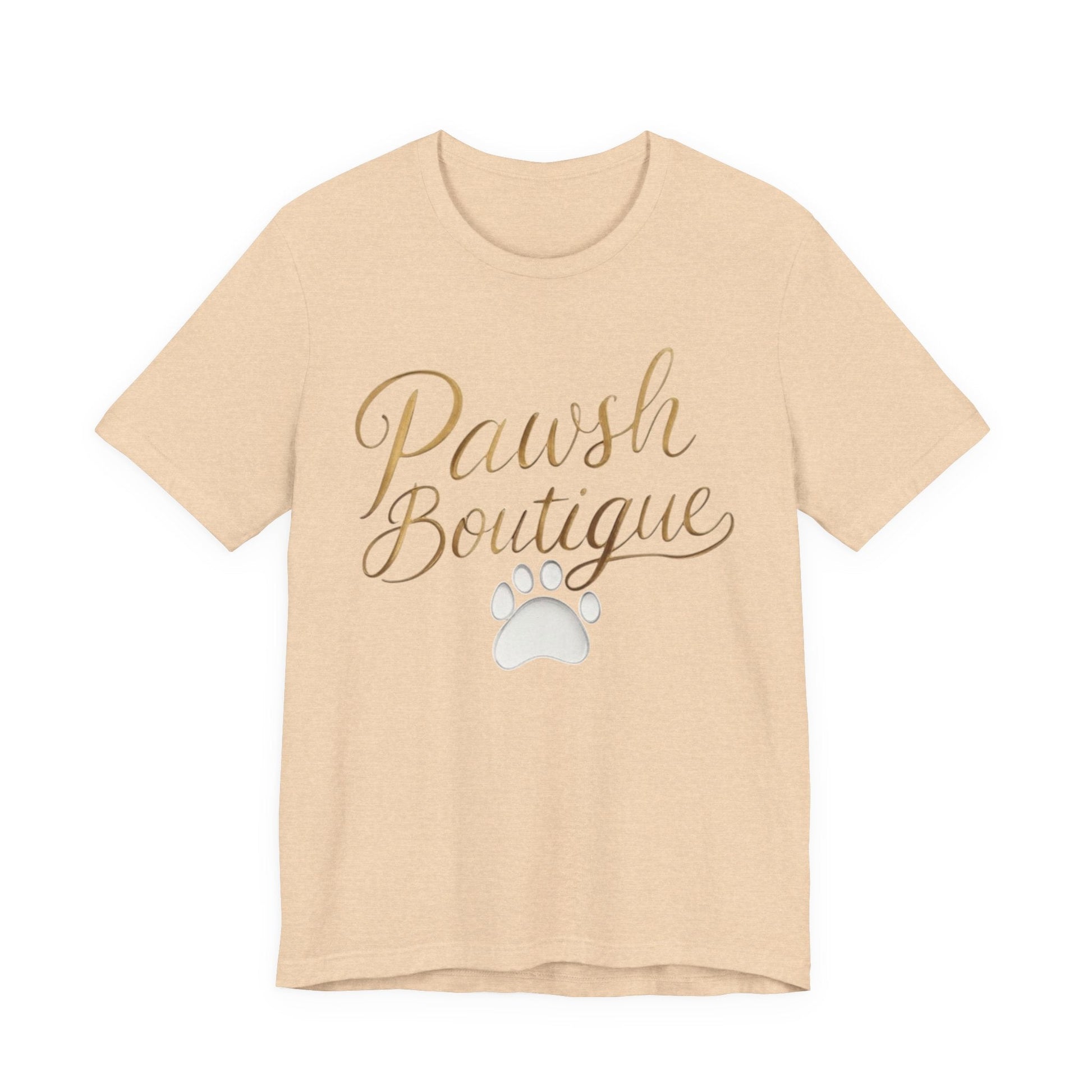 Pawsh Boutique-Themed Unisex Tee, Dog Lover Shirt Printify