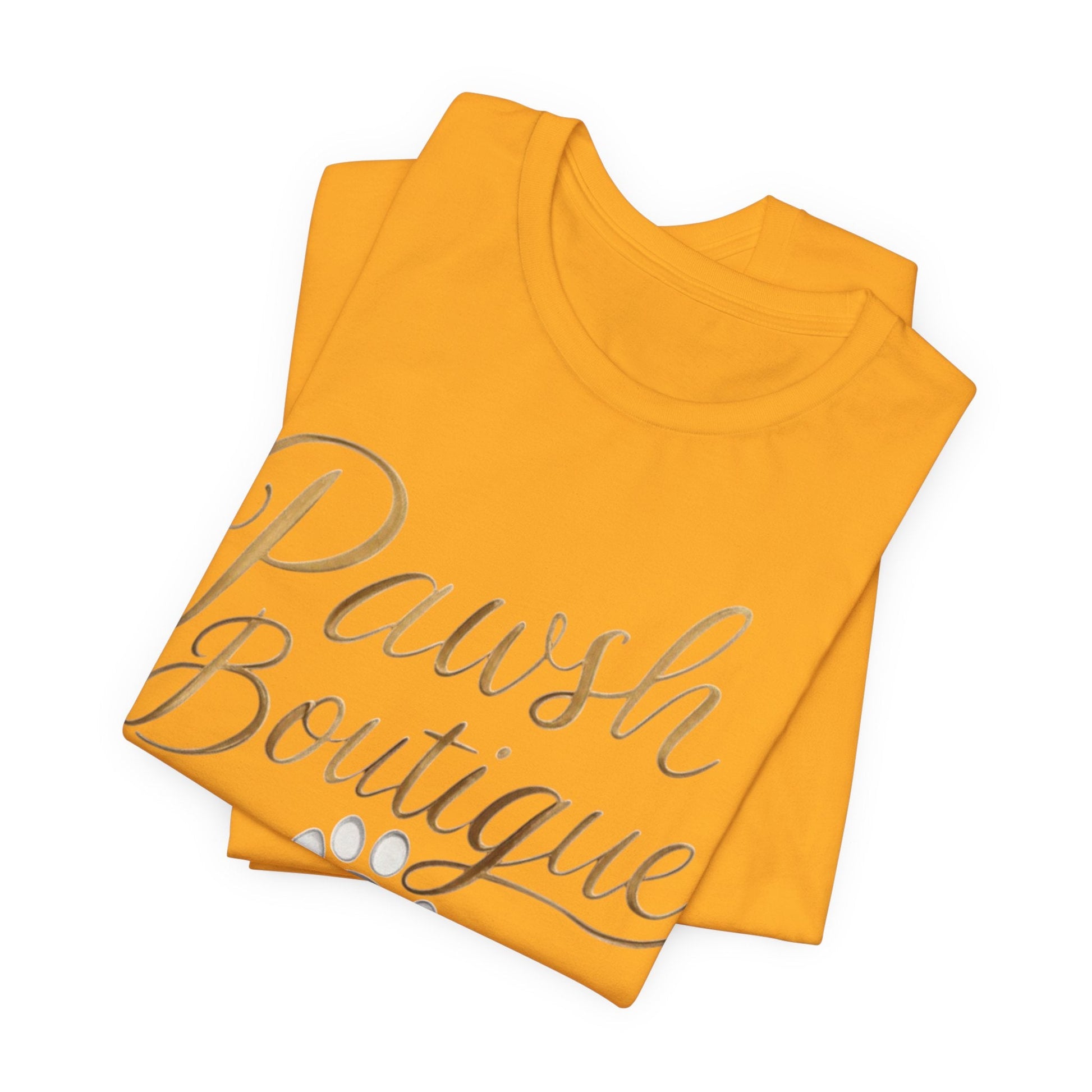 Pawsh Boutique-Themed Unisex Tee, Dog Lover Shirt Printify