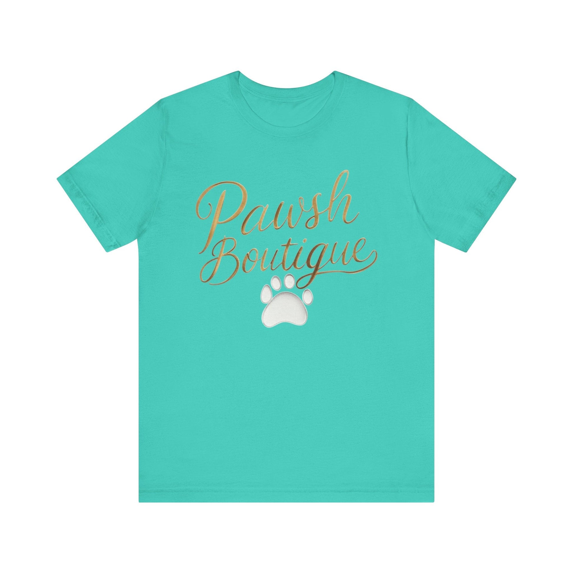 Pawsh Boutique-Themed Unisex Tee, Dog Lover Shirt Printify