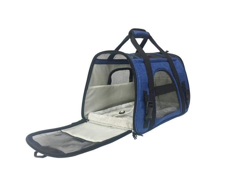 Mr. Peanut's Copper Series Airline Compliant Pet Carrier, Tall Profile Soft Sided Luxury Travel Tote Mr. Peanut's Pet Carriers