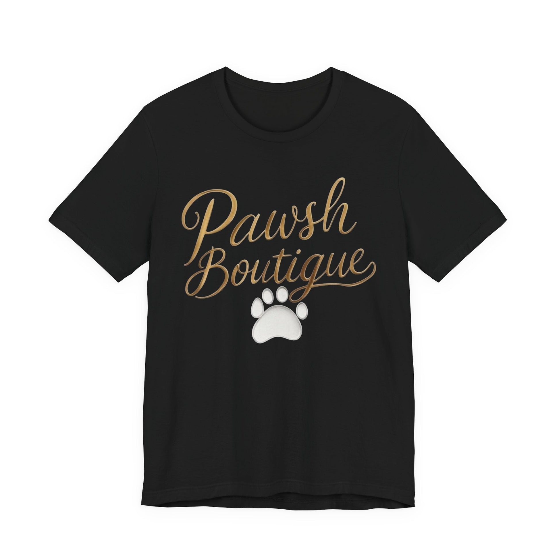 Pawsh Boutique-Themed Unisex Tee, Dog Lover Shirt Printify