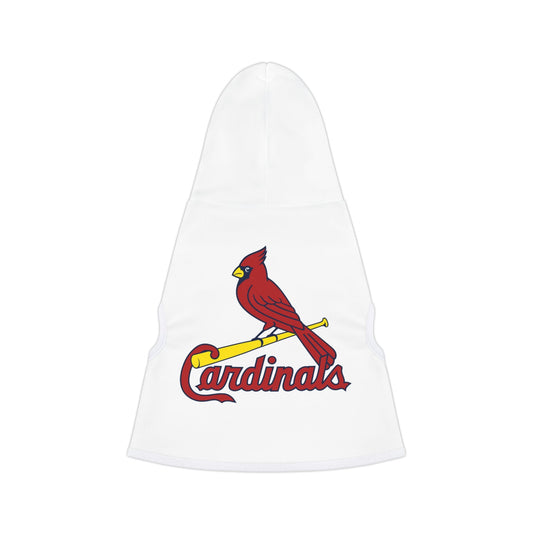 Cardinal Pet Hoodie, Cozy Dog Apparel, Furry Friend Fashion, Pet Lovers Gift, Sports Team Outfit, Cute Animal Clothing Printify