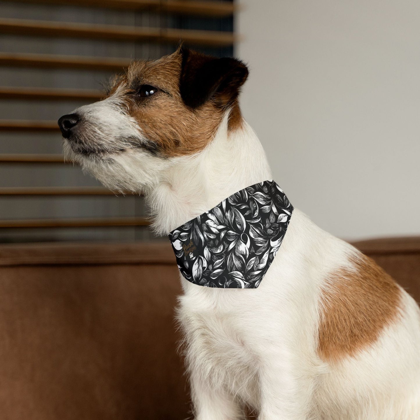 Stylish Floral Pawsh Bandana Collar | Dog Accessory for Everyday & Special Occasions Printify