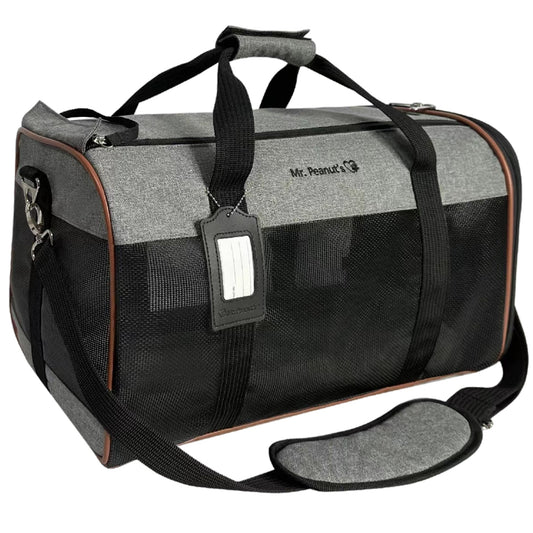 Mr. Peanut's Rhodium Series Mini Size Soft Sided Pet Carrier - Note Sizing in Description Mr. Peanut's Pet Carriers