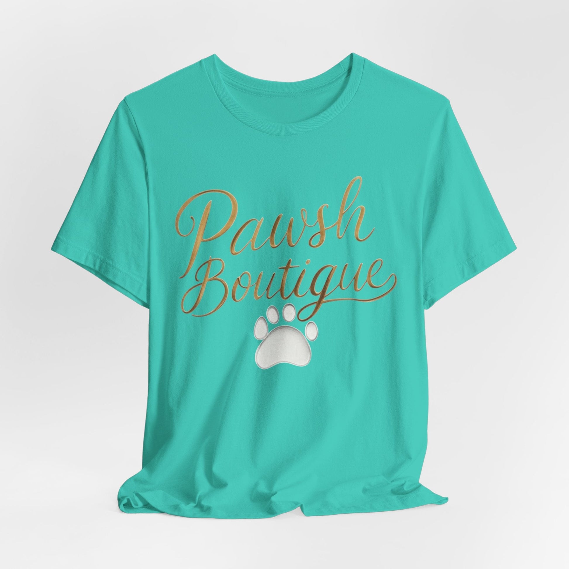 Pawsh Boutique-Themed Unisex Tee, Dog Lover Shirt Printify