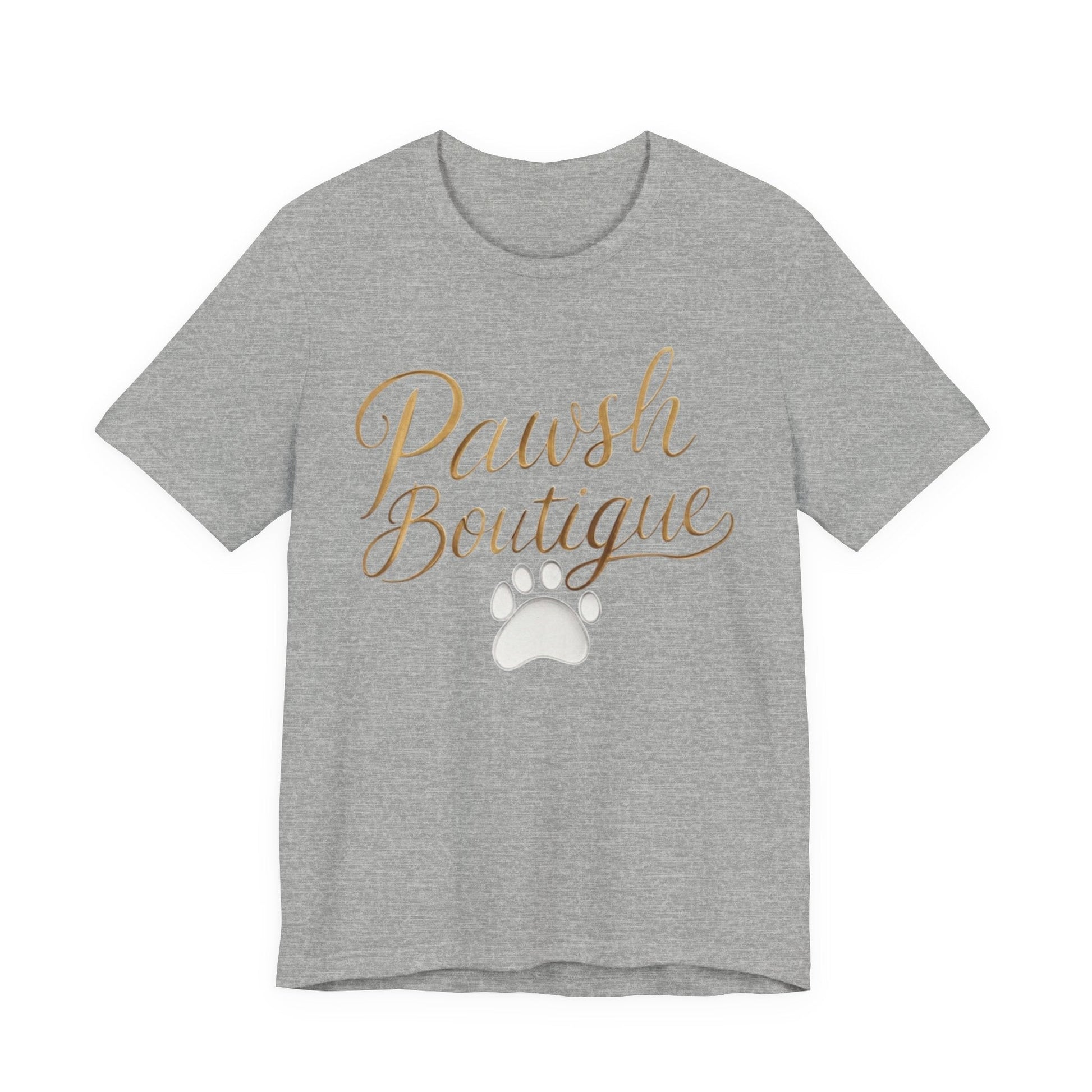 Pawsh Boutique-Themed Unisex Tee, Dog Lover Shirt Printify