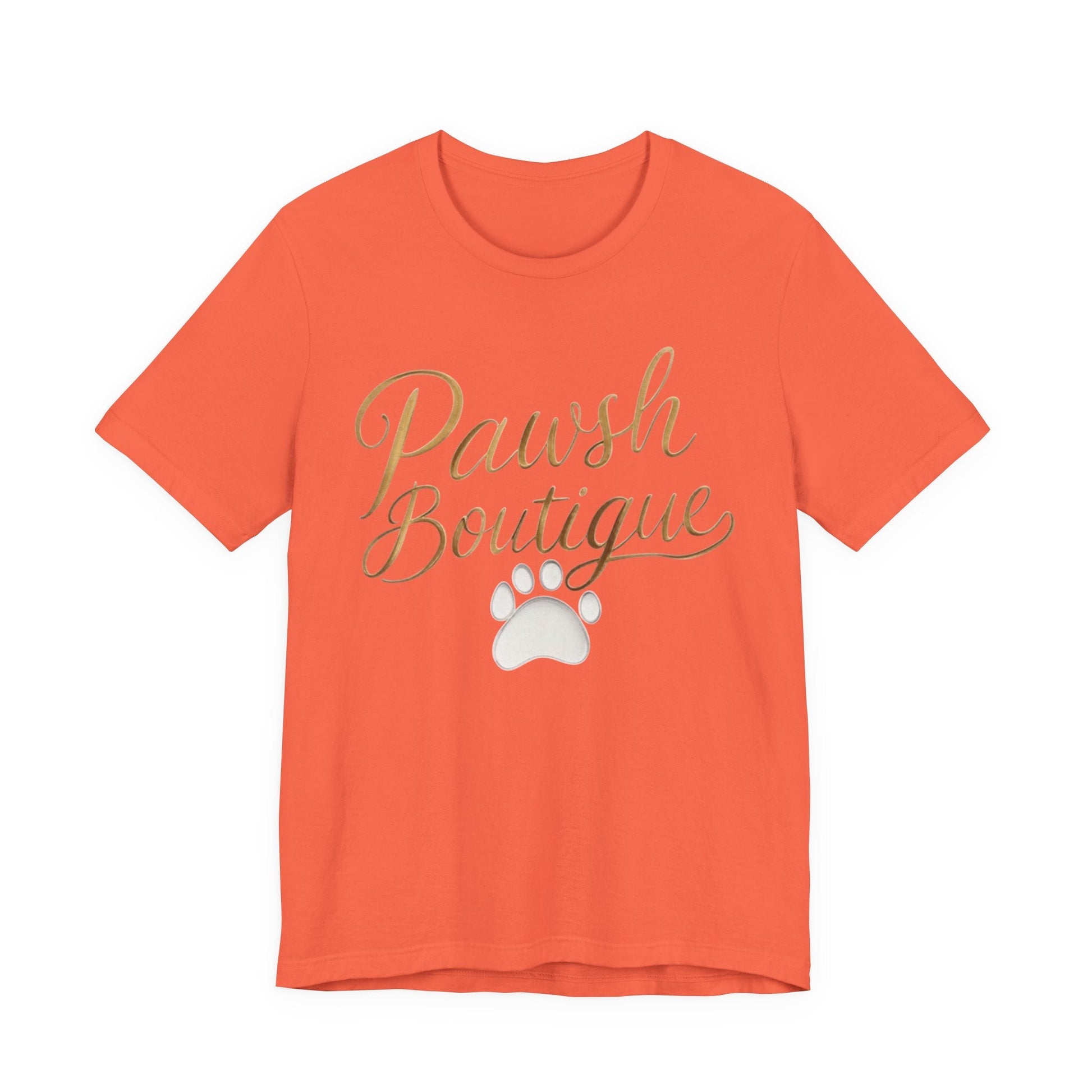 Pawsh Boutique-Themed Unisex Tee, Dog Lover Shirt Printify