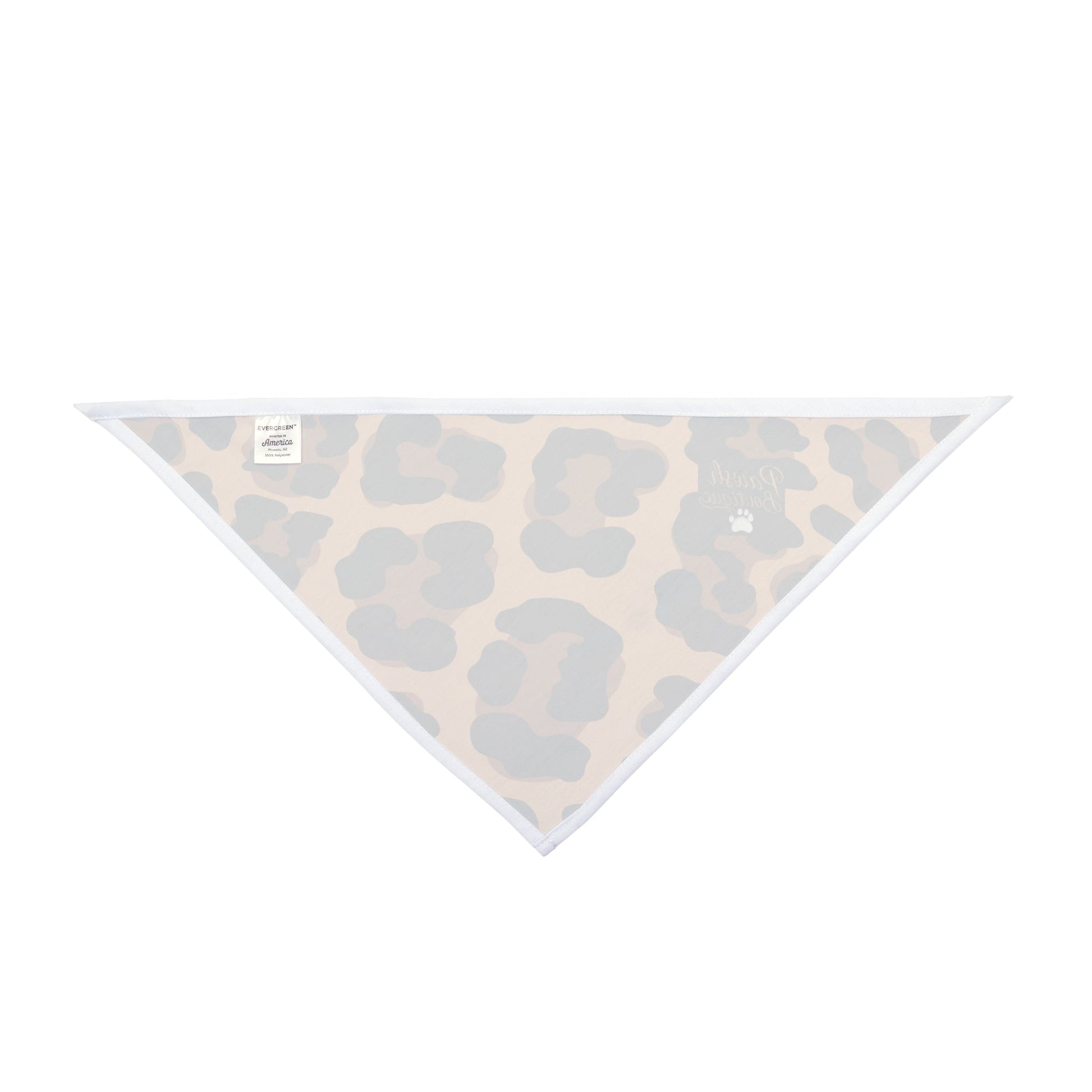 Stylish Cheetah Pawsh Print Pet Bandana Printify