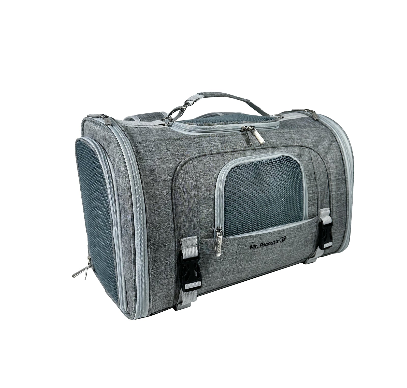 Mr. Peanut's Monterey Series Airline Compliant Horizontal Backpack Pet Carrier Mr. Peanut's Pet Carriers
