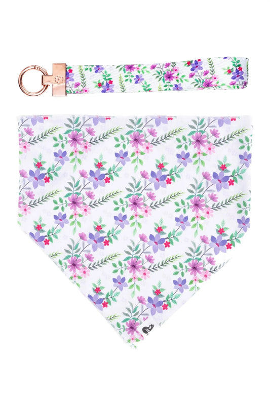 Wildflower Meadow Dog Bandana & Matching Keychain Aria the Fox