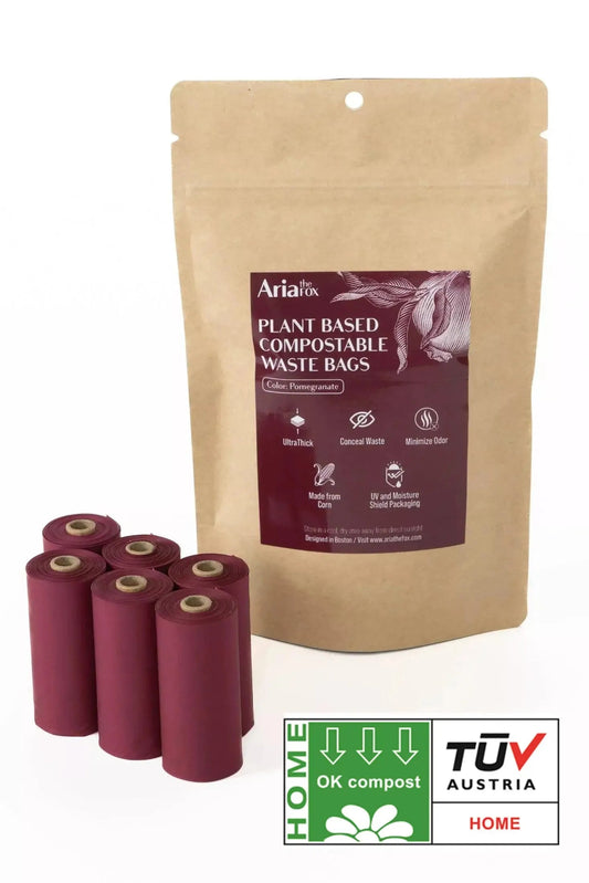 Plant Based Compostable Waste Bags Aria the Fox