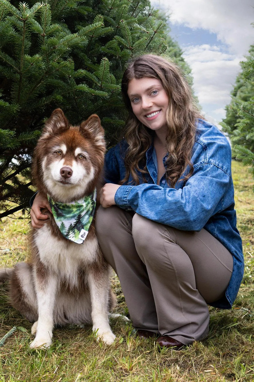 Evergreen Explorer Dog Bandana Aria the Fox