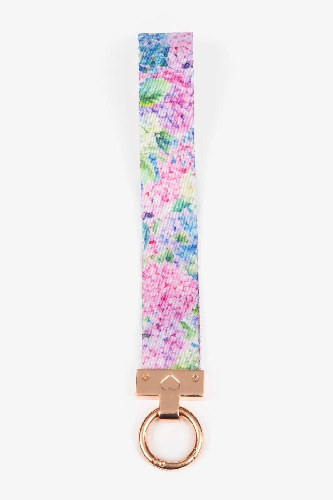 Hydrangea Haven Wristlet Keychain Aria the Fox