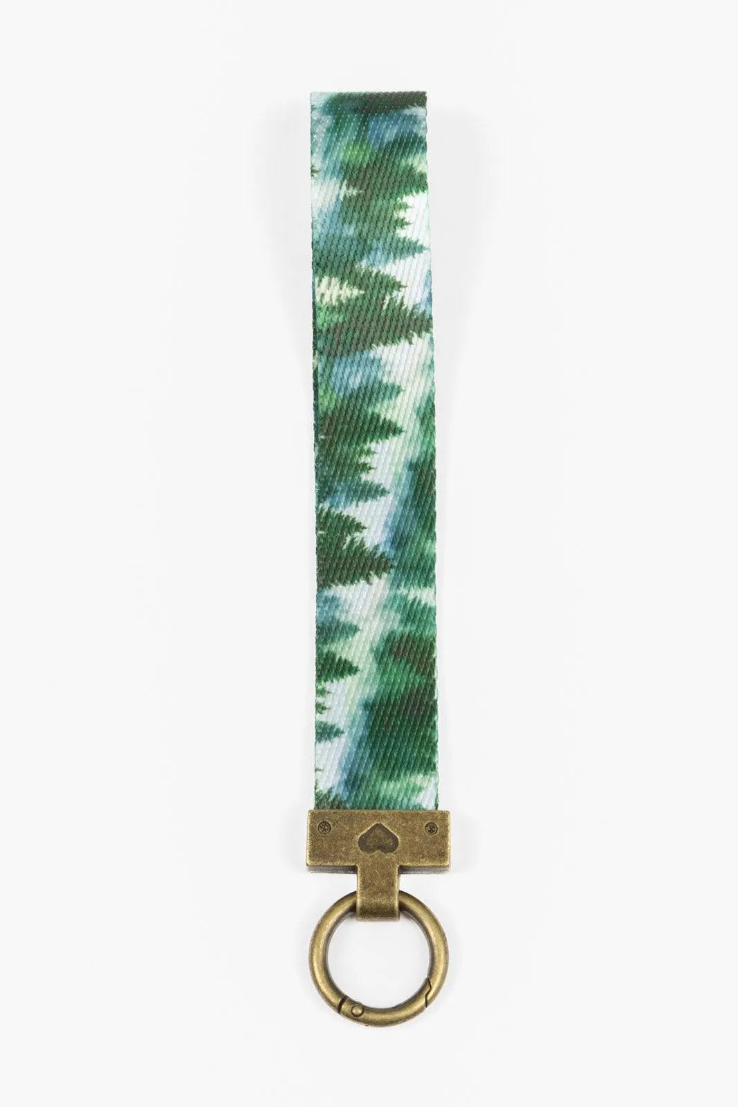 Evergreen Explorer Wristlet Keychain Aria the Fox
