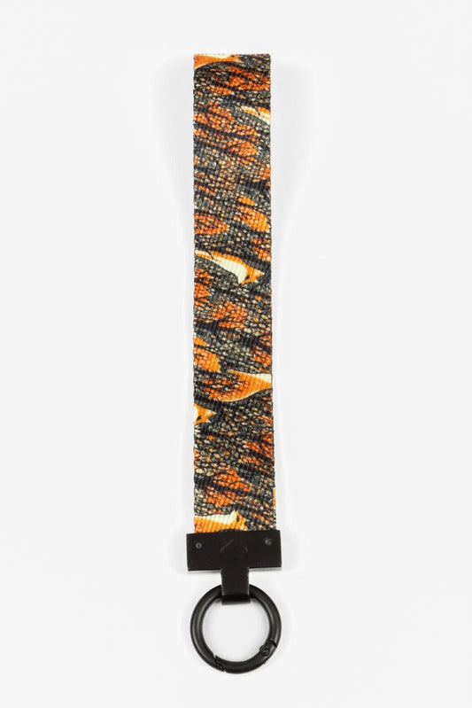 Foxes in Fall Wristlet Keychain Aria the Fox