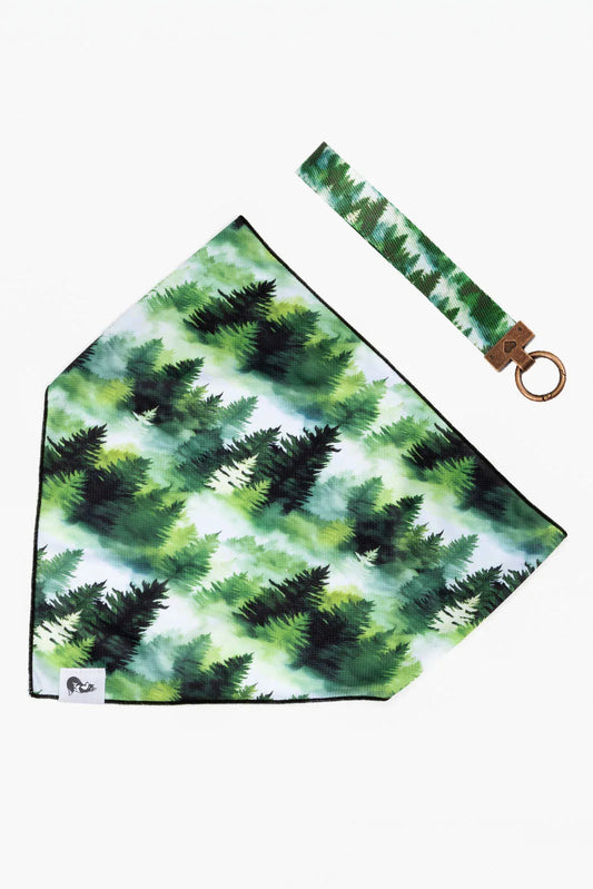 Evergreen Explorer Dog Bandana & Matching Keychain Aria the Fox