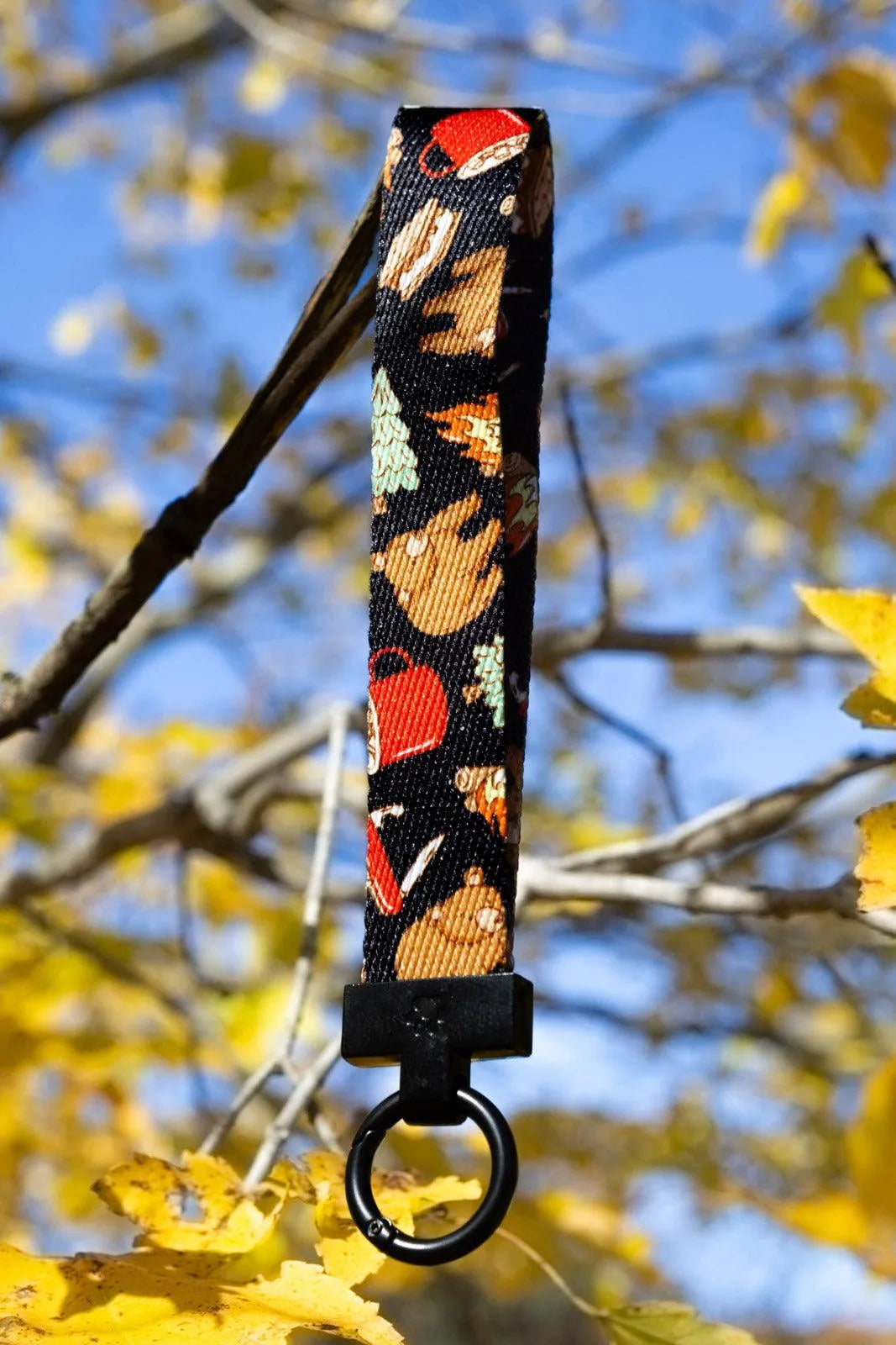 Woodland Tales Wristlet Keychain Aria the Fox