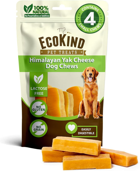 Gold Yak Chews for Small Dogs (4 - 75 sticks) WooF WooF MeoW MeoW