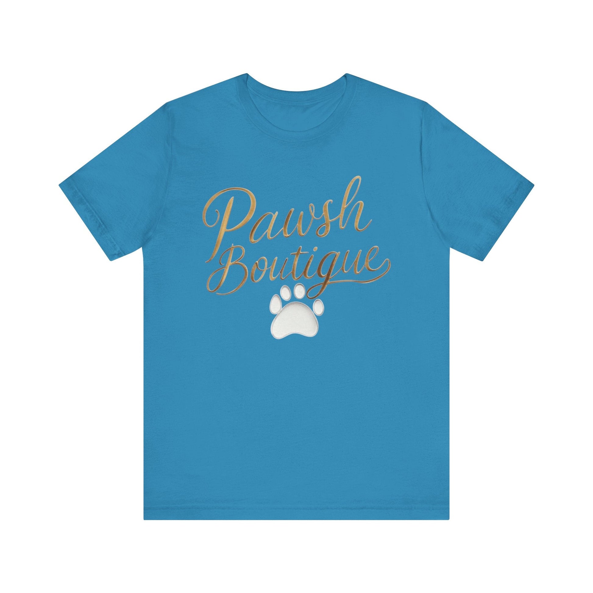 Pawsh Boutique-Themed Unisex Tee, Dog Lover Shirt Printify
