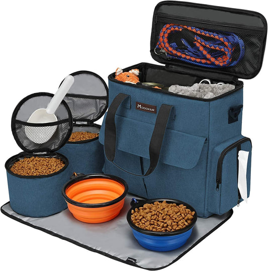 Weekend Pet Travel Set for Dog and Cat MJ's Pet Closet