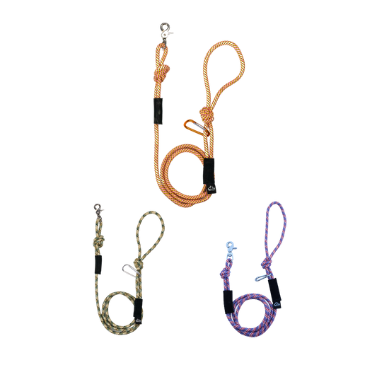 7MM Adventure Kernmantle Rope Dog Leash Alpha Pak